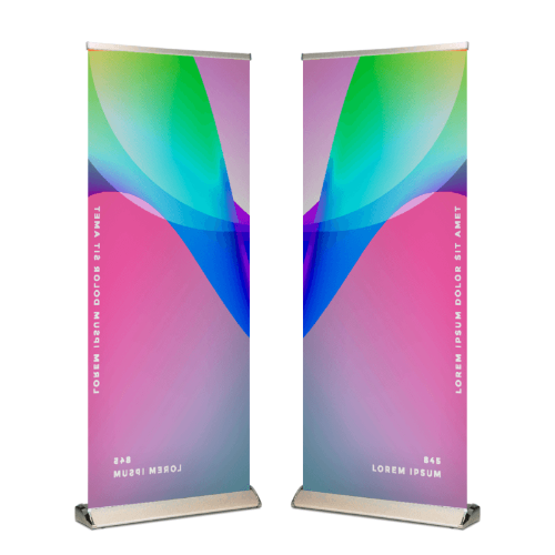 Premium pull up banner